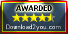 Rated 4.5/5 stars on Download2You.com