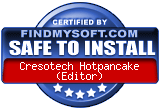 SAFE TO INSTALL certificate on FindMySoft.com