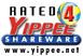 4 star rating at A1 Yippee Shareware